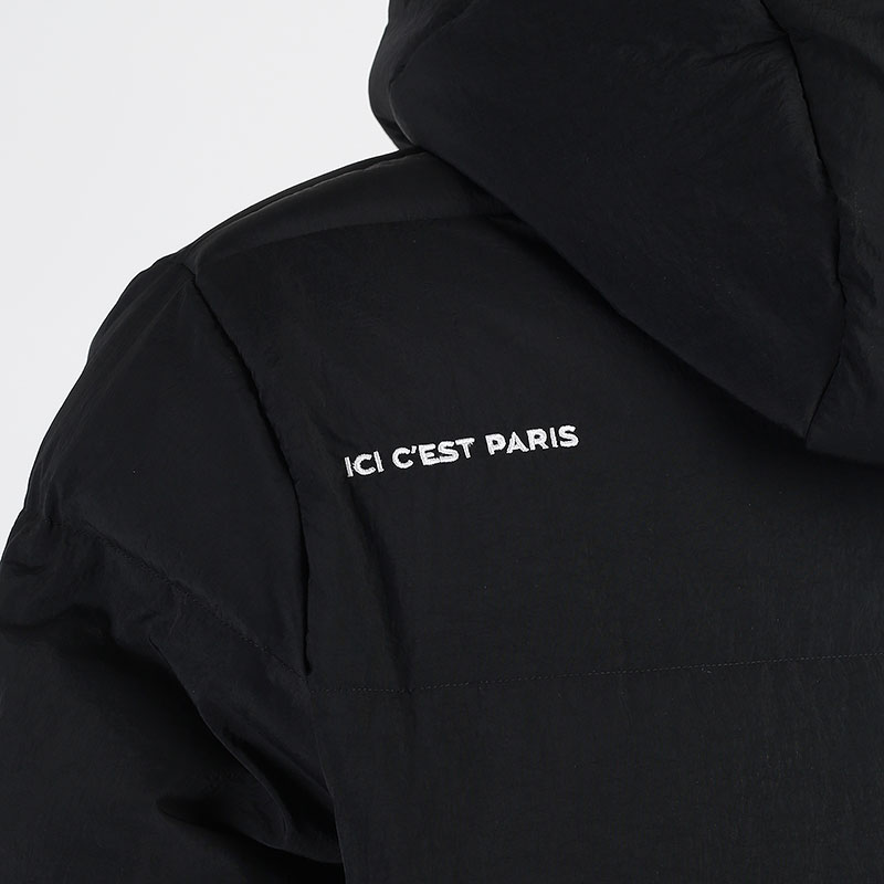 мужская черная куртка Jordan Paris Saint-Germain Down Parka Solid CW3173-010 - цена, описание, фото 8